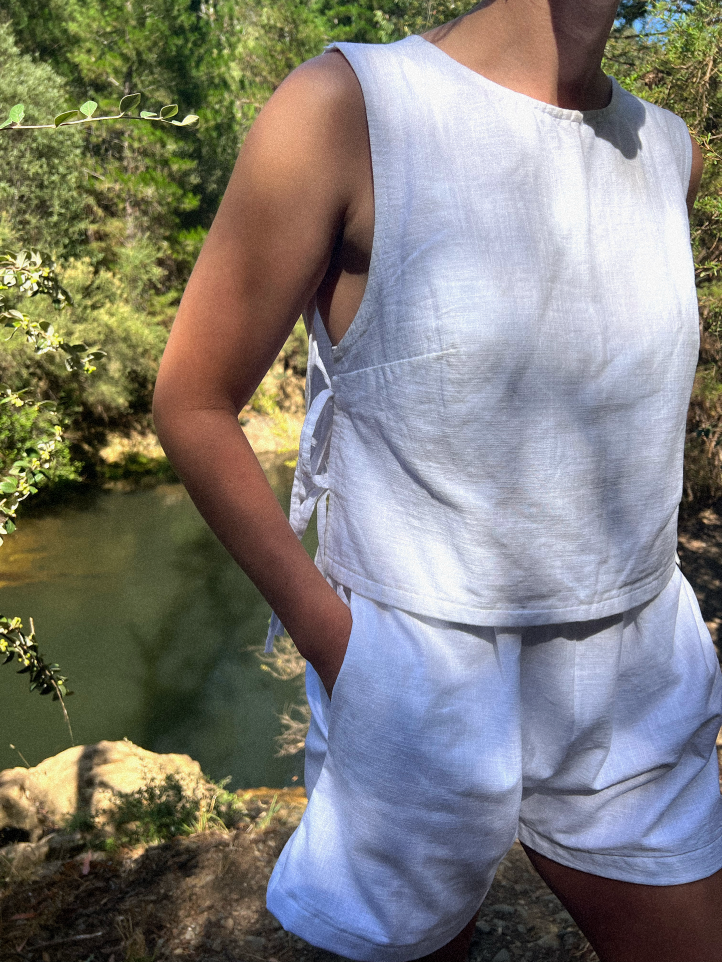 The Seija Top - White