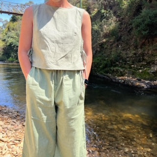 The Seija Pant - Sage