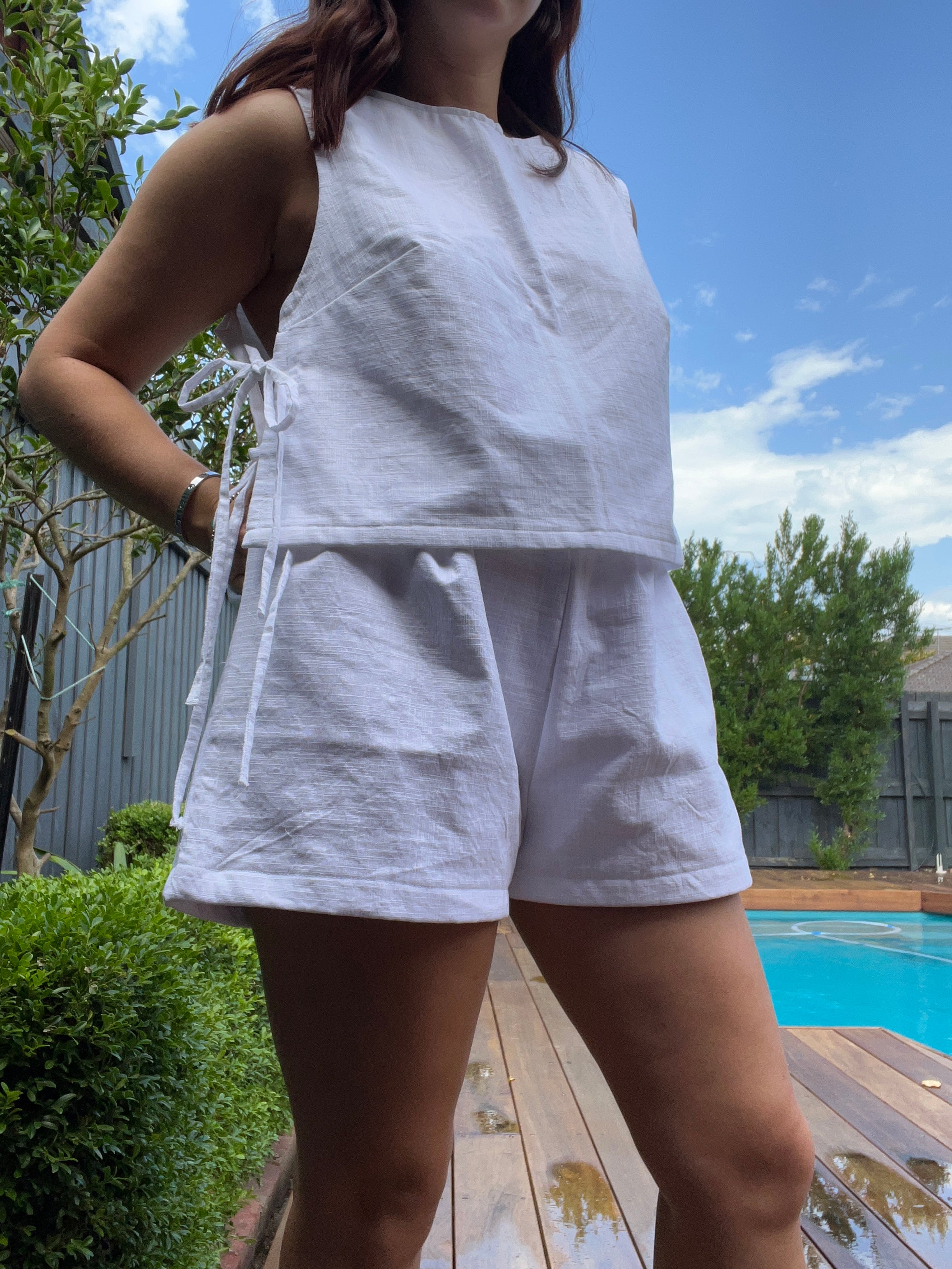 The Seija Short - White