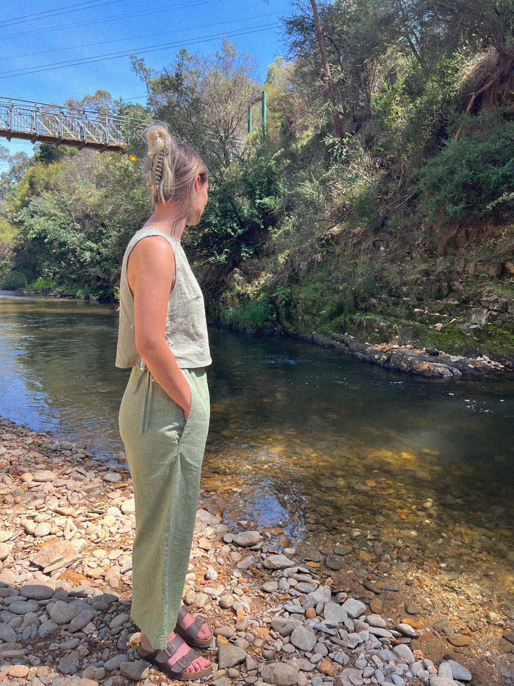 The Seija Top - Sage