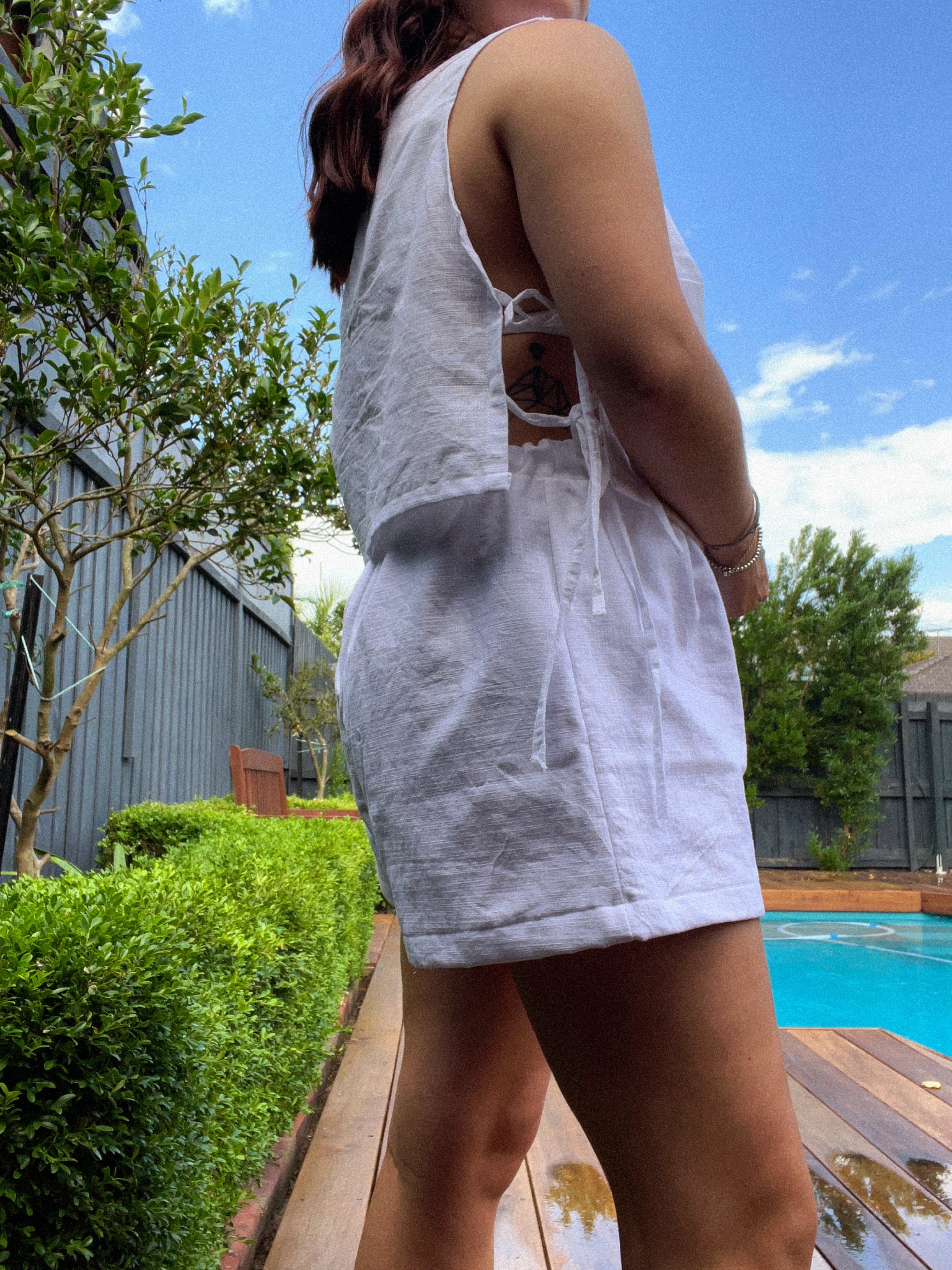 The Seija Short - White