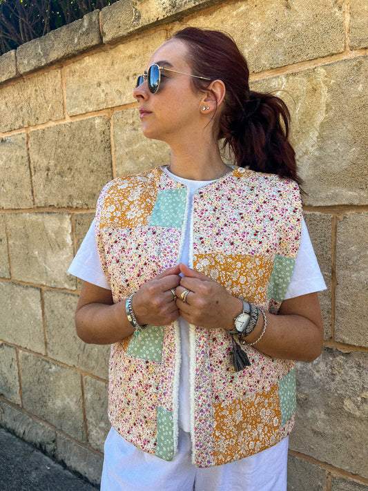 Marigold Vest Pink