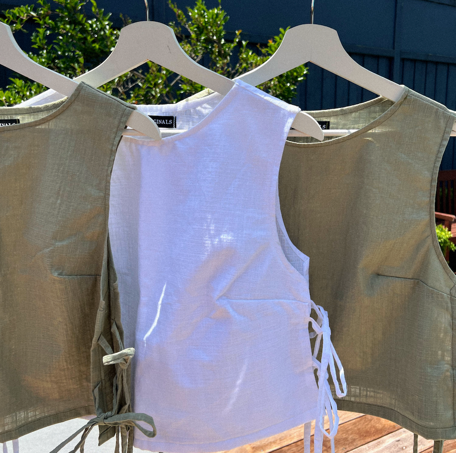 The Seija Top - White