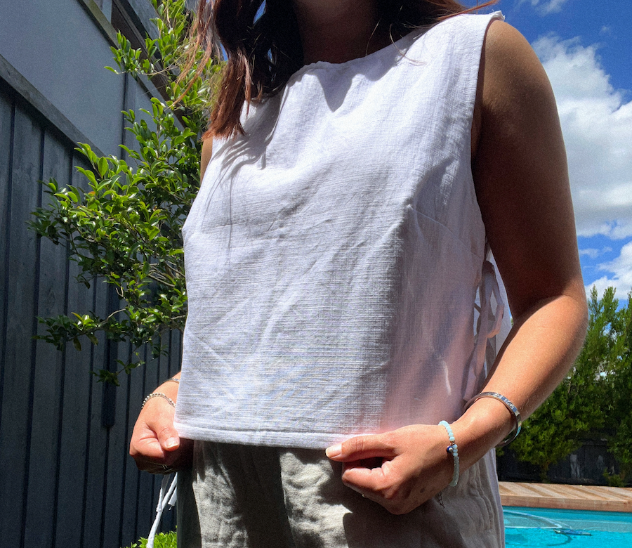 The Seija Top - White
